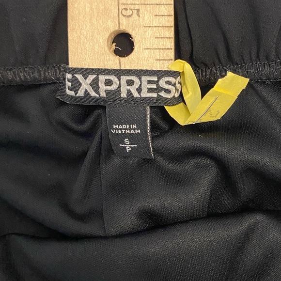 Express High Low Strapless Dress Black Small - Picture 8 of 15